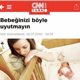 CNN TÜRK - Bebeğinizi Böyle uyutmayın